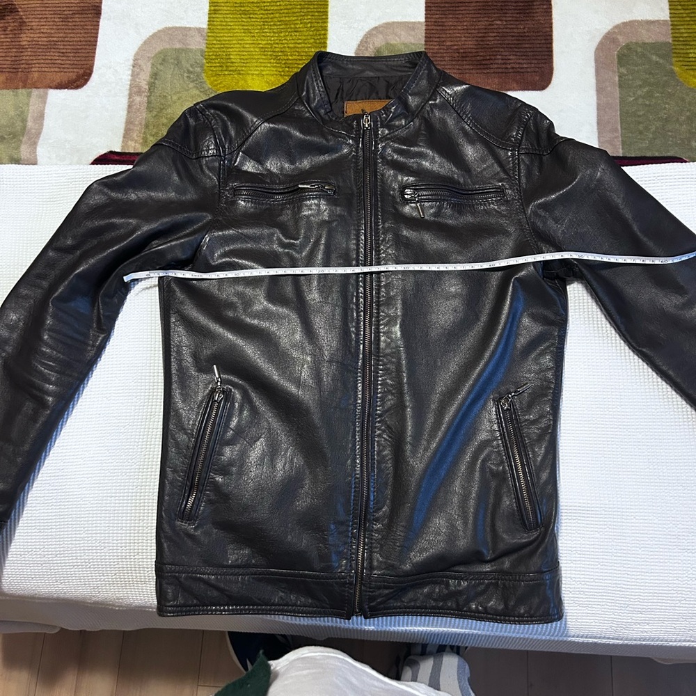 Classic Brown Leather Jacket